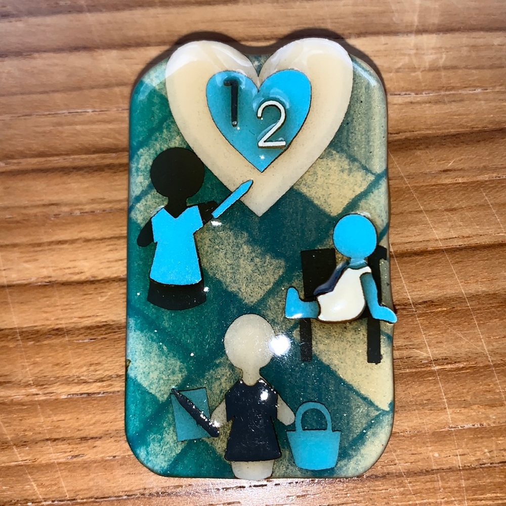 Little People Pins by Lucinda teacher pin